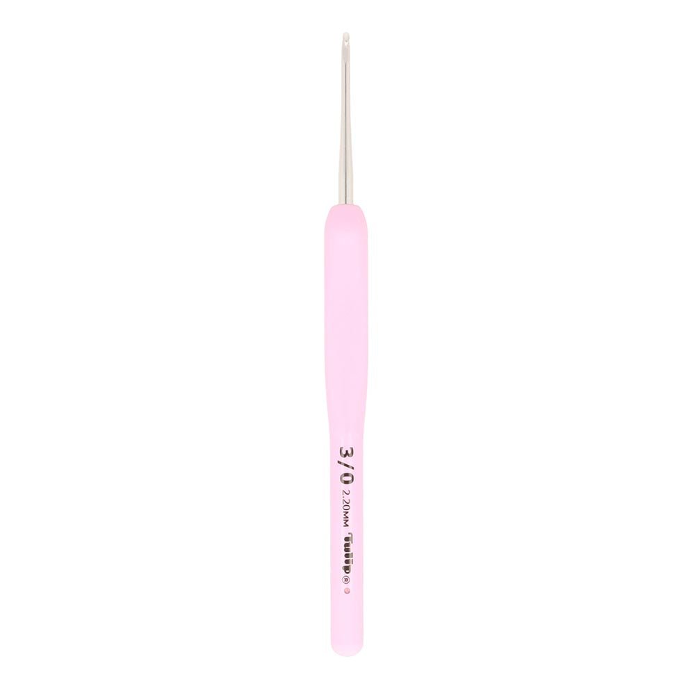 Tulip Etimo Rose crochet hook steel soft grip, sizes from 2.0 mm to 6.5 mm 2.20 | Knitting yarn shop / dzijas veikals