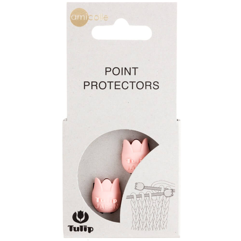 Tulip Point protectors small pink | Knitting yarn shop / dzijas veikals