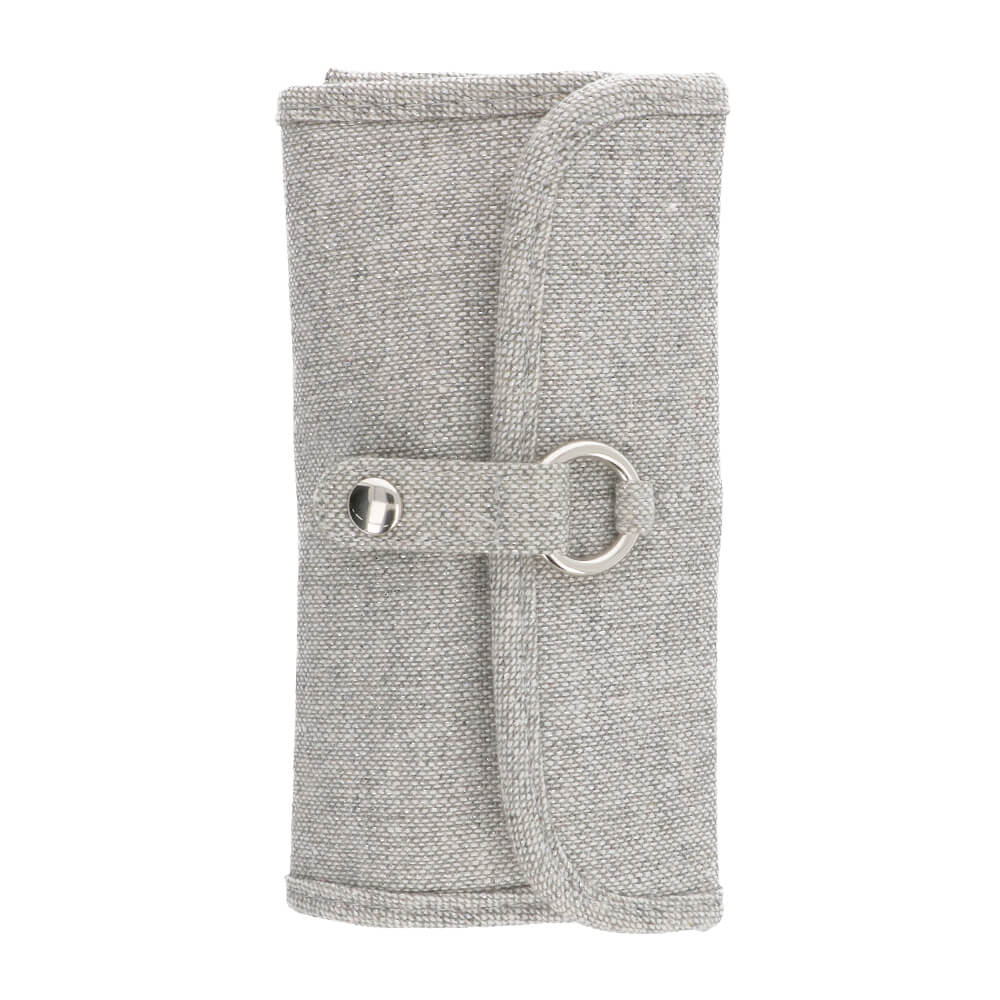 Tulip Pouch grey | Knitting yarn shop / dzijas veikals