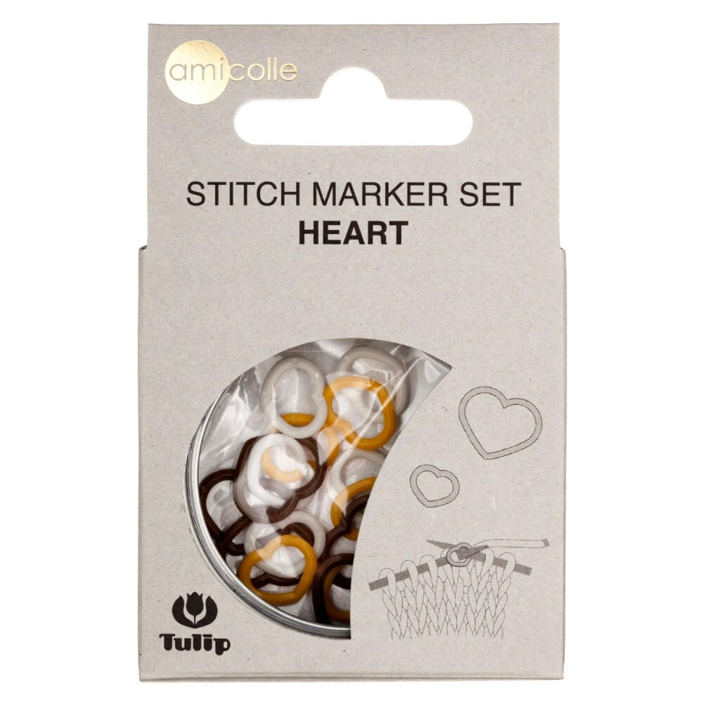 Tulip Stitch markers set M - M - L | Knitting yarn shop / dzijas veikals