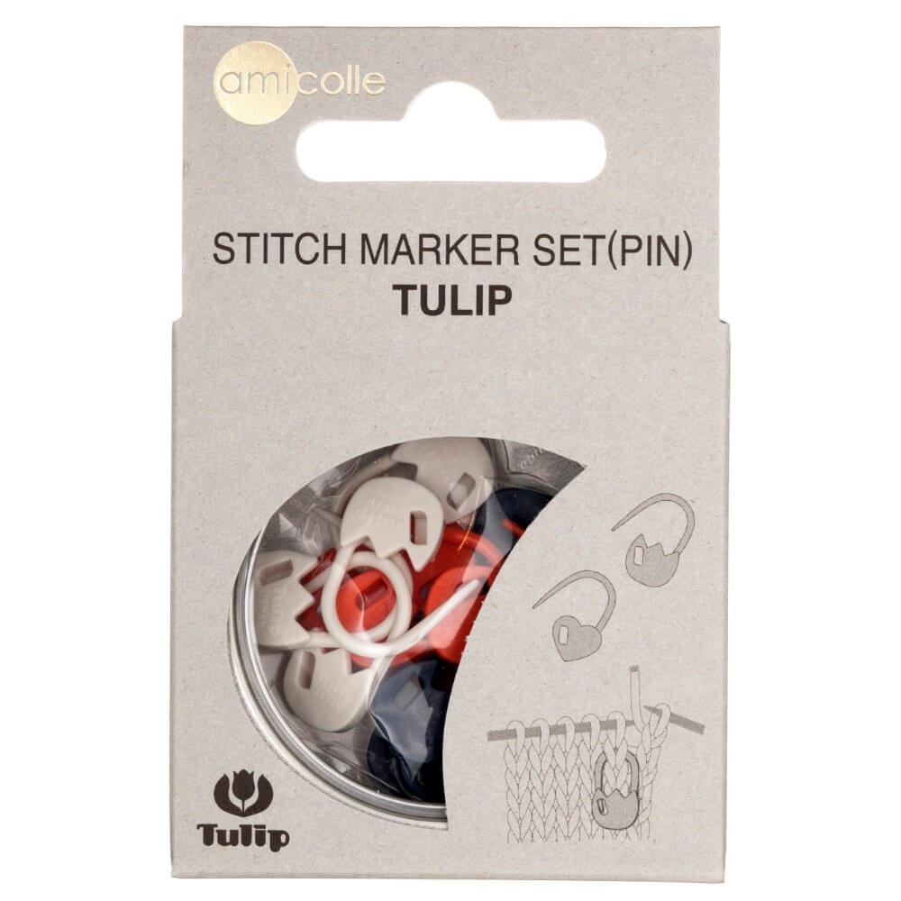 Tulip Stitch markers set tulip | Knitting yarn shop / dzijas veikals
